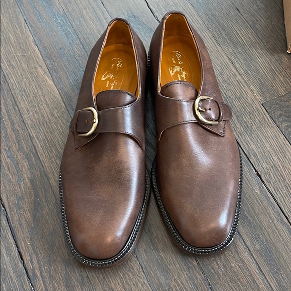 Carlo Fagiani Brown Leather Loafers - Picture 2 of 4